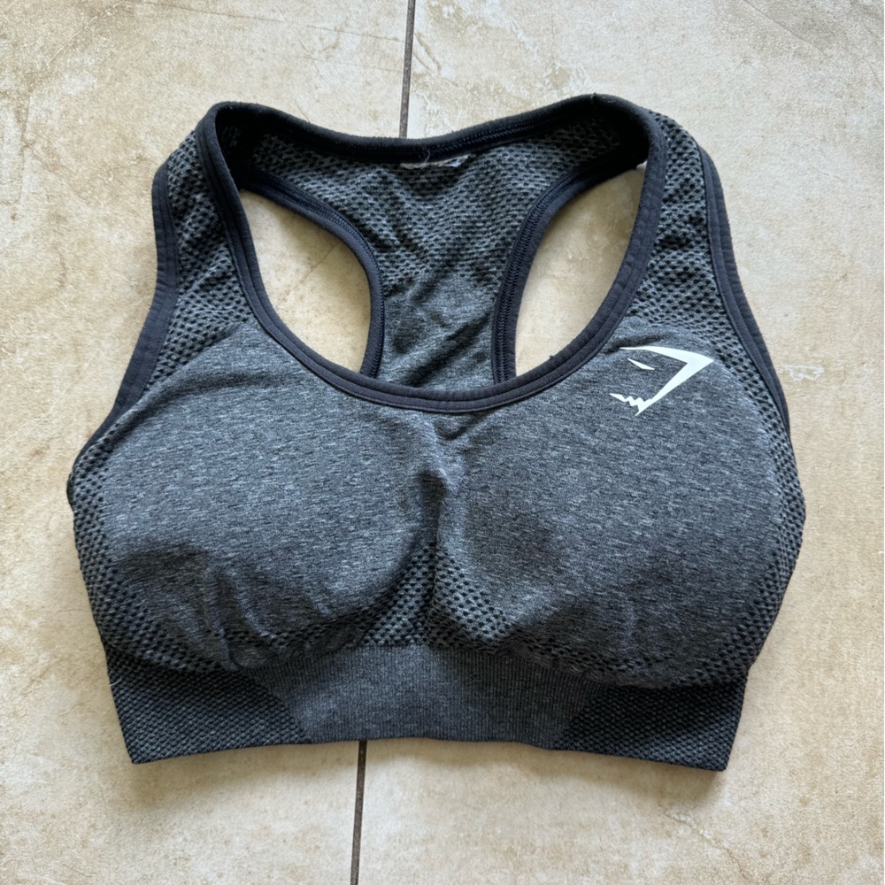 Vital Seamless 2.0 Sports Bra - Charcoal Marl